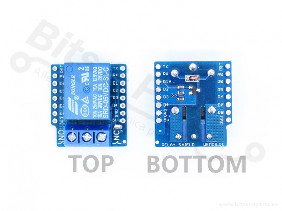 WeMos D1 mini relay shield v2